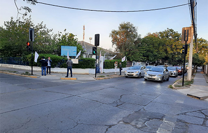 UNA PROTESTA RELAMPAGO DEL STH LOGRO INICIAR CONVERSACIONES CON ADMINISTRADORA