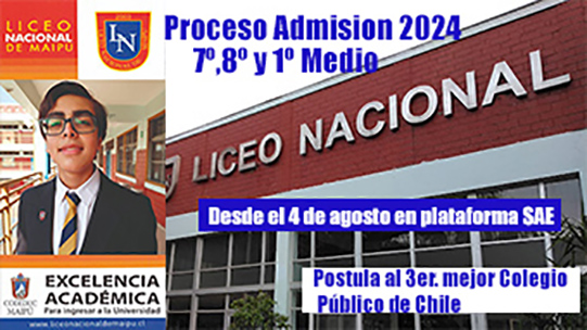 MATRICULAS EN EL LICEO NACIONAL