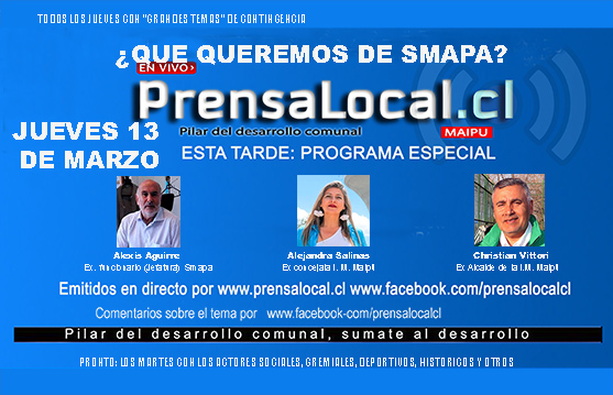 HOY,DEBATE EN DIRECTO SOBRE SMAPA